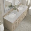 Lorelai 72" Double (Vanity Only Pricing) in Whitewashed Oak